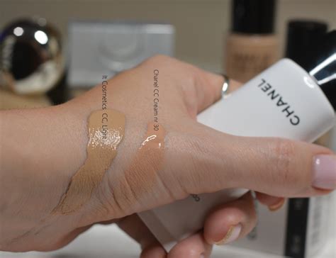 chanel cc cream swatch